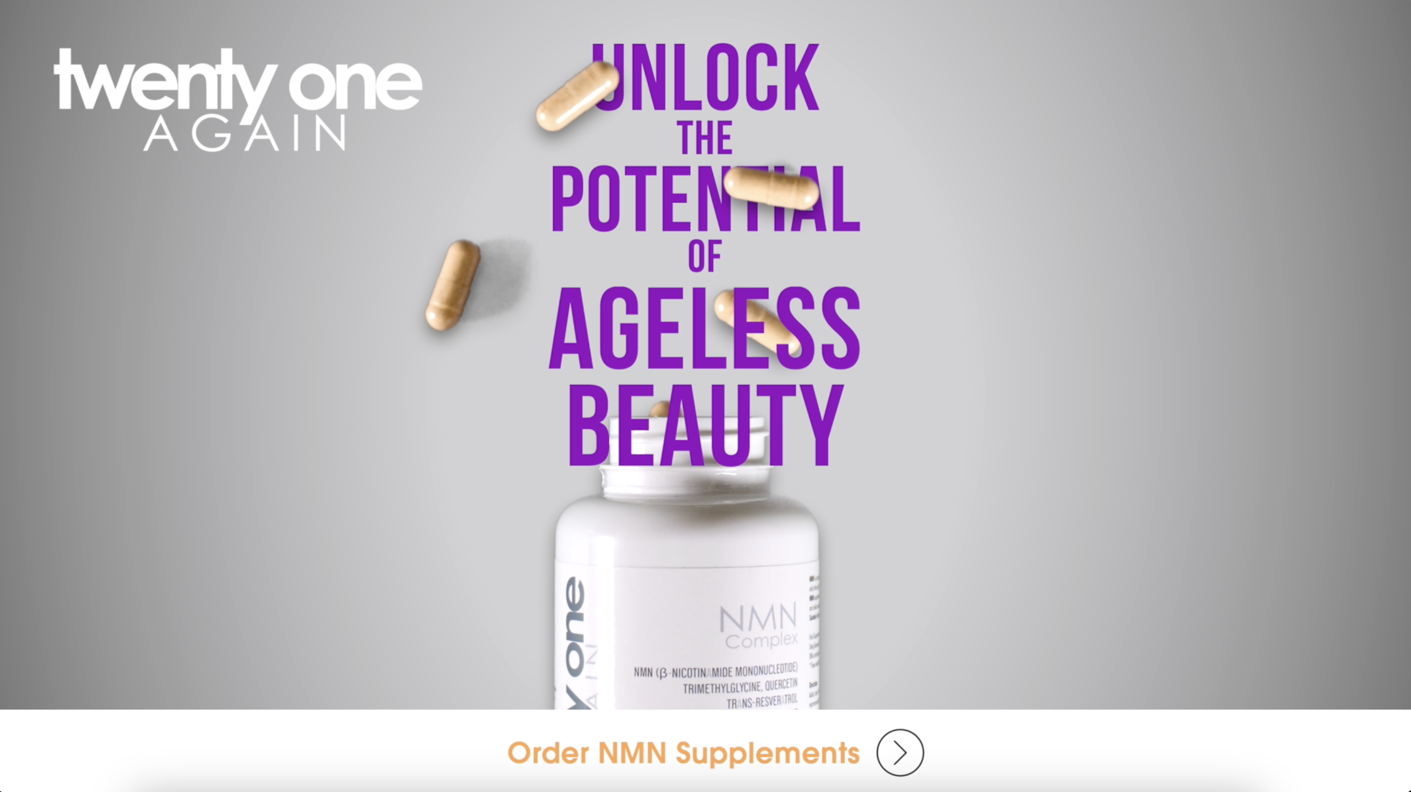 NMN Complex - Advanced Anti-Aging Supplement | TwentyOneAgain